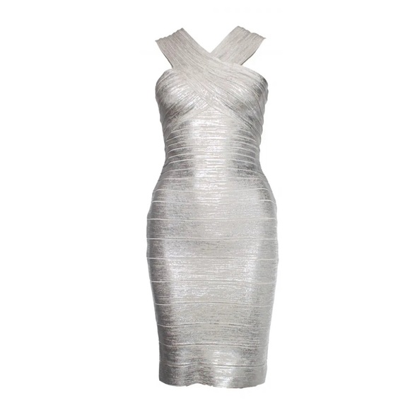 MID-LENGTH DRESS
Herve Leger.              A - Picture 1 of 12